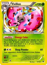 Vivillon - 15/162 (Cosmos Holo) - Miscellaneous Cards & Products - Pokemon card