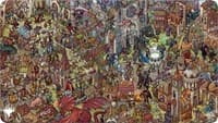Secret Lair: Secretversary Superdrop "Fblthp Panorama" Playmat for Magic The Gathering - Ultra Pro Playmats - Playmats card