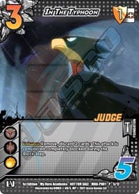 In the Typhoon (Plus Ultra Pack 1 Judge) - UniVersus: My Hero Academia Promo Cards - UniVersus card