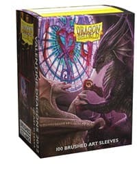 Dragon Shield 2022 Limited Edition Art Sleeves - Valentine Dragons (100-Pack) - Dragon Shield Card Sleeves - Card Sleeves card