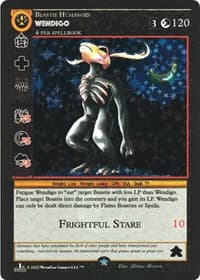 Wendigo - Sample Cards - MetaZoo card