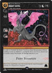 Jersey Devil - Sample Cards - MetaZoo card