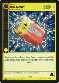 Aura Battery - Sample Cards - MetaZoo card