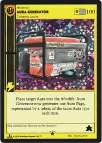 Aura Generator - Sample Cards - MetaZoo card
