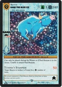 Babe The Blue Ox - Sample Cards - MetaZoo card