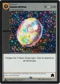 Chaos Crystal - Sample Cards - MetaZoo card
