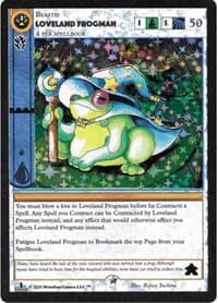 Loveland Frogman - Sample Cards - MetaZoo card
