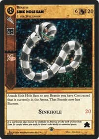 Sink Hole Sam - Sample Cards - MetaZoo card