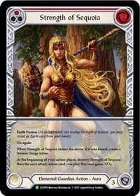 Strength of Sequoia (Red) - LGS078 - Flesh and Blood: Promo Cards - Flesh and Blood TCG card