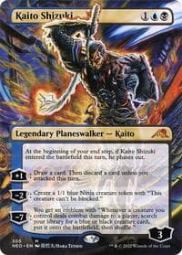 Kaito Shizuki (Borderless) - Kamigawa: Neon Dynasty - Magic: The Gathering card