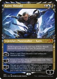 Kaito Shizuki (Showcase) - Kamigawa: Neon Dynasty - Magic: The Gathering card