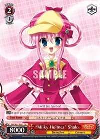 "Milky Holmes" Shalo - Promo Cards - Weiss Schwarz card