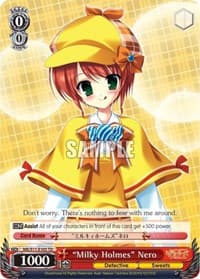 "Milky Holmes" Nero - Promo Cards - Weiss Schwarz card
