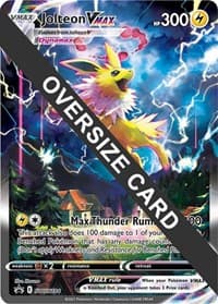 Jolteon VMAX - SWSH184 - Jumbo Cards - Pokemon card