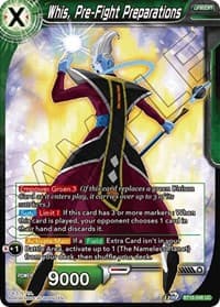 Whis, Pre-Fight Preparations - Realm of the Gods - Dragon Ball Super: Masters card