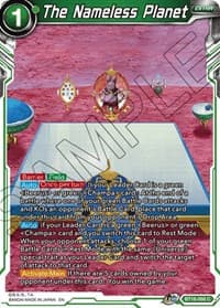 The Nameless Planet - Realm of the Gods - Dragon Ball Super: Masters card