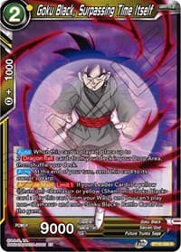 Goku Black, Surpassing Time itself - Realm of the Gods - Dragon Ball Super: Masters card