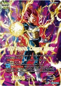 Vegeta // SSG Vegeta, Crimson Warrior (Gold Stamped) - Promotion Cards - Dragon Ball Super: Masters card