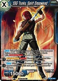 SSG Trunks, Spirit Empowered - Promotion Cards - Dragon Ball Super: Masters card