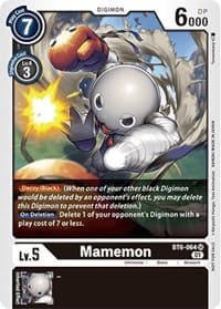 Mamemon - Revision Pack Cards - Digimon Card Game card