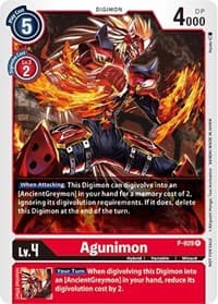 Agunimon - P-029 - Revision Pack Cards - Digimon Card Game card