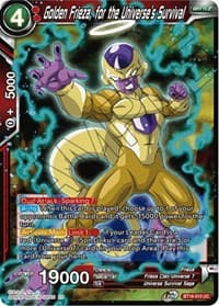 Golden Frieza, for the Universe's Survival - Realm of the Gods - Dragon Ball Super: Masters card