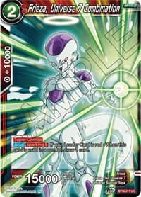 Frieza, Universe 7 Combination - Realm of the Gods - Dragon Ball Super: Masters card