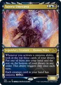 Satoru Umezawa (Showcase) - Kamigawa: Neon Dynasty - Magic: The Gathering card
