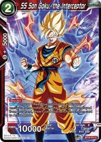 SS Son Goku, the Interceptor - Realm of the Gods - Dragon Ball Super: Masters card