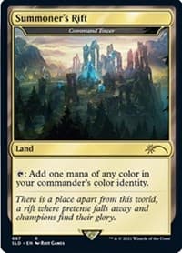 Summoner's Rift - Command Tower - Secret Lair Drop Series - Magic: The Gathering card