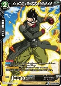 Son Gohan, Challenging a Demon God - Realm of the Gods - Dragon Ball Super: Masters card