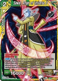 Sawar, Angel of Universe 2 - Realm of the Gods - Dragon Ball Super: Masters card