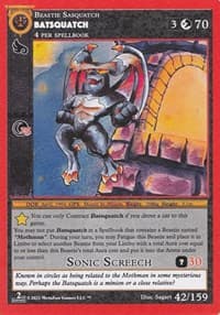 Batsquatch - Cryptid Nation: Second Edition - MetaZoo card