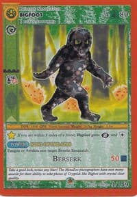 Bigfoot - Cryptid Nation: Second Edition - MetaZoo card