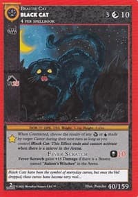 Black Cat - Cryptid Nation: Second Edition - MetaZoo card