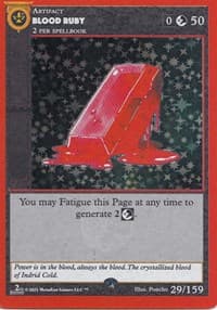 Blood Ruby - Cryptid Nation: Second Edition - MetaZoo card