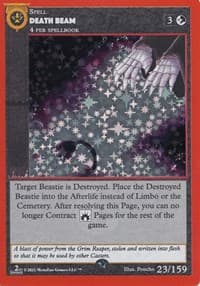 Death Beam - Cryptid Nation: Second Edition - MetaZoo card
