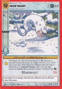 Snow Wasset - Cryptid Nation: Second Edition - MetaZoo card