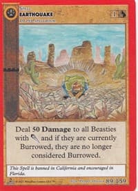 Earthquake - Cryptid Nation: Second Edition - MetaZoo card
