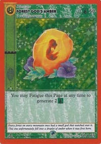 Forest God's Amber - Cryptid Nation: Second Edition - MetaZoo card