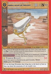 Funeral Mountain Terrashot - Cryptid Nation: Second Edition - MetaZoo card