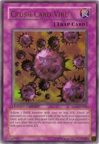 Crush Card Virus - Shonen Jump Championship Series Promos - YuGiOh card