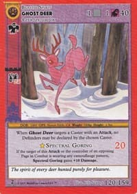 Ghost Deer - Cryptid Nation: Second Edition - MetaZoo card