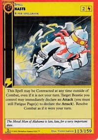 Haste - Cryptid Nation: Second Edition - MetaZoo card