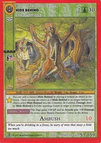 Hide Behind - Cryptid Nation: Second Edition - MetaZoo card