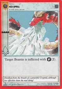 Ice Spell - Cryptid Nation: Second Edition - MetaZoo card