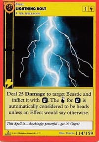 Lightning Bolt - Cryptid Nation: Second Edition - MetaZoo card
