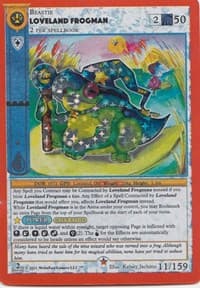 Loveland Frogman - Cryptid Nation: Second Edition - MetaZoo card