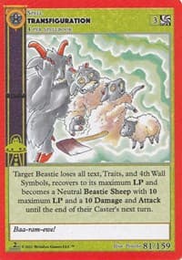 Transfiguration - Cryptid Nation: Second Edition - MetaZoo card