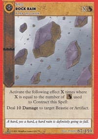 Rock Rain - Cryptid Nation: Second Edition - MetaZoo card